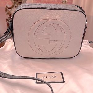 Gucci Pebbled Calfskin Small Soho Disco Bag